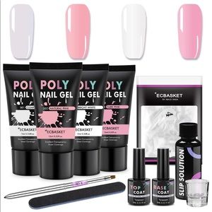 Poly Nail Gel Kit ECBASKET Gel Nail Extension Kit